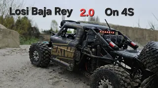 Losi Baja Rey 2.0 Doing what Baja does best. Eating sand. Ya know