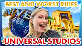 The BEST and WORST Rides in Universal Studios Florida