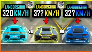 Extreme Car Driving Simulator | Lamborghini Reventon Vs [ Challenge Car ] Vs Huracan | Drag Race #93