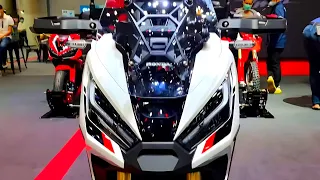 Best Adventure Motorcycle to Buy 2023, Honda X ADV Shasta White Officially Launched - Walkaround