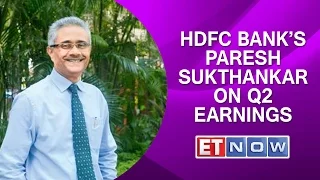 HDFC Bank’s Paresh Sukthankar On Q2 Earnings