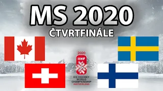 MS 2020 | ČTVRTFINÁLE | SESTŘIH | NHL 20