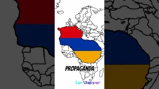 Propaganda VS Reality part 2 #shorts #flags #makethisgoviral #mapping #countries #geography