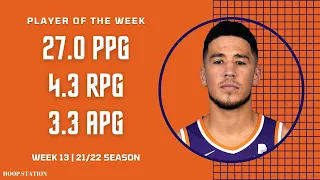 Devin Booker Highlights | Player of the Week | Week 13