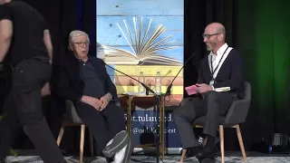 Carl Bernstein and David Shipley in conversation at the New Orleans Book Festival