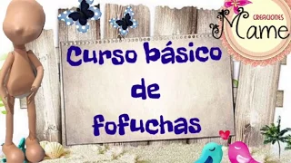 Curso basico de fofuchas Creaciones Mamen