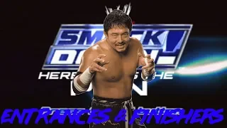 WWE Here Comes The Pain Entrances & Finishers Tajiri