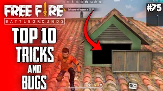 Top 10 New Tricks In Free Fire | New Bug/Glitches In Garena Free Fire #75