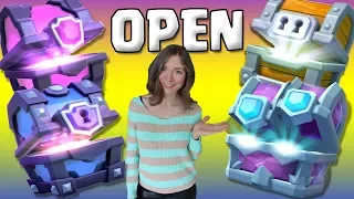 Draft Chest Opening // Super Magical Chest Opening// Magical Chest Opening/ Clash Royale