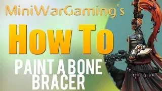 How To: Paint a Bone Bracer