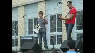 Seek and Destroy on talent show by 13 years old boy