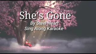 She's Gone by Steel Heart l Sing Along Karaoke