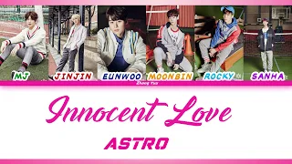 ASTRO – Innocent Love [풋사랑] [HAN–ROM–INDO] COLOR CODED