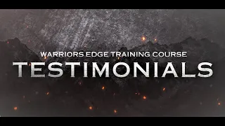 Warrior's Edge Training Course Testimonials. Tactical Training by Joseph Teti