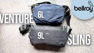 Bellroy Venture Sling 6L vs 9L