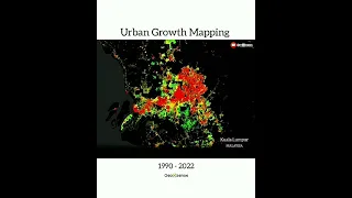 Exploring Urban Growth Mapping of  Kuala Lumpur, Malaysia 🇲🇾 #map #earthengine #timelapse