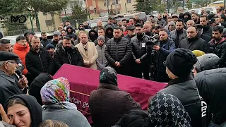 Sanatçı Metin Çelik'in Cenaze Töreni (Batıkent)