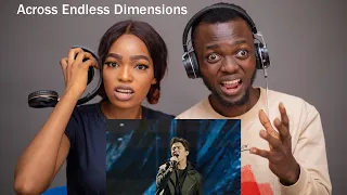 OUR FIRST TIME HEARING Dimash Kudaibergen - Across Endless Dimensions Live REACTION!!!😱