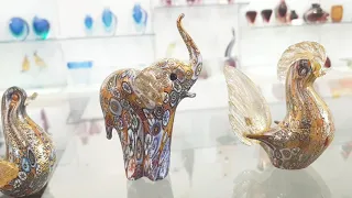 Millefiori Animals Original Murano Glass OMG - venetian glass with gold