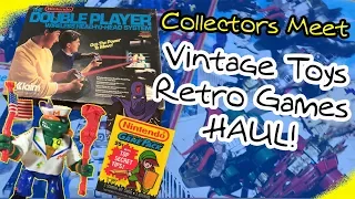 Ep. 13 Vintage Toys n' Retro Game Haul from Collectors Meet! - Ed's Retro Geek Out
