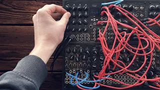 LFusion Dual Analog VCO 16HP Eurorack module demo review - Linear, Exp & Thru-Zero FM, Triangle core