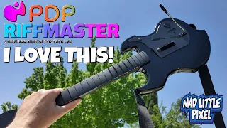 This Is My FAVORITE NEW Gaming Purchase! The PDP Riffmaster - Back To Rock Band & Clone Hero!