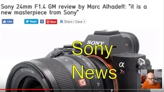 Sony a9 firmware v4, Sony 35mm f1.8, Sony 24mm f1.4, Nikon beat Sony? Nikon Z6, Panasonic 8k sensor