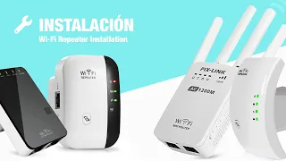 Instalación y Configuración Repetidor Amplificador Wi-Fi / Wireless Wi-Fi Repeater Installation