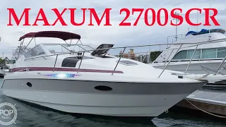 Обзор катера для отдыха MAXUM 27FT. Mercruiser 7.4 / Bravo 2.