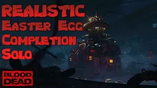 Realistic Easter Egg Solo Blood Of The Dead - Black Ops 4 Zombies