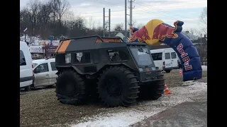 Екстрим катання на всюдиході Sherp