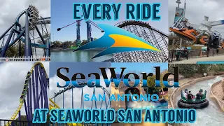 Every Ride At Seaworld San Antonio (2022)