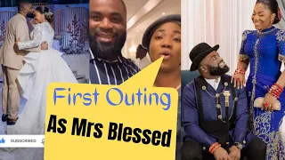 First Outing as Mrs Mercy Blessed After Releasing Her New Single Adding Blessed