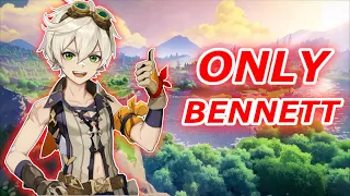 Can you beat Genshin Impact only using Bennett?