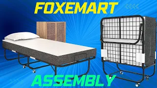 Foxemart Folding Rollaway Bed Assembly And Setup
