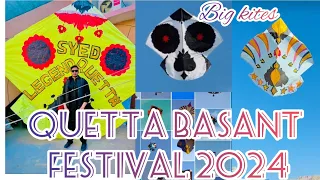 Basant Festival 2024 | Kite Flying Festival 2024 | Big Kite Of Quetta Basant 2024 Bary Guddy