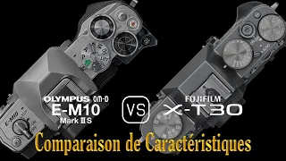 Olympus OM-D E-M10 Mark III S vs. Fujifilm X-T30: Une Comparaison de Caractéristiques