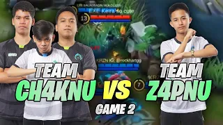 KIELVJ LABAN KAY KELRA! | Team Z4pnu vs Team Ch4knu