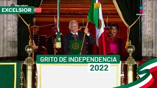 Así fue el Grito de Independencia 2022 de López Obrador