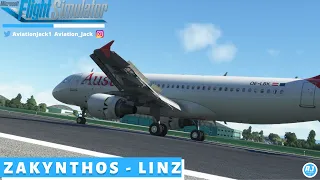 [MSFS] Zakynthos 🇬🇷 - Linz 🇦🇹 | Austrian Airlines Fenix A320 l AUA63M |