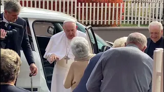 Il papa a portacomaro