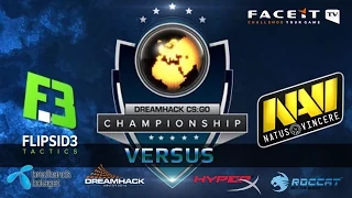 FlipSid3 vs Na'Vi (Dreamhack Winter 2014 - Groups B & D)