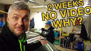 WHY no videos for 2 weeks? My first ever interview. Evening in the Garage #5.