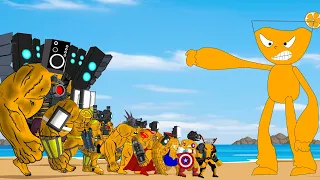 Upgraded Yellow Cameraman Super Hero.FUNNY