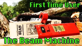 Mill Lumber w/ a Chainsaw and The Beam Machine - 1st Time (Frugal Fridays)