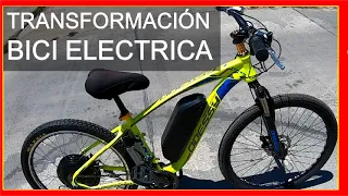 ⚡Transformación de Bicicleta Electrica ⚡