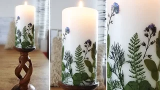 Flower Candle - Blumenkerze