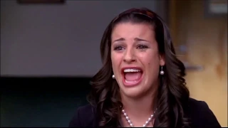 rachel berry annoying every single human on earth for 5 minutes