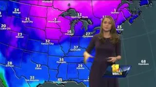 Windy, afternoon snow showers possible on Tuesday