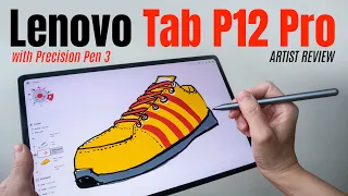 Artist Review: Lenovo P12 Pro with Precision Pen 3